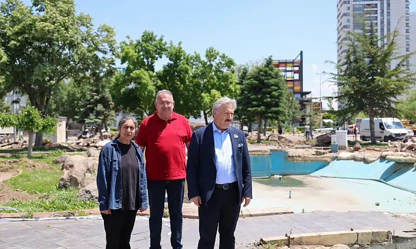 Melikgazi'den Hunat Mahallesi'ne yeni peyzaj hamlesi