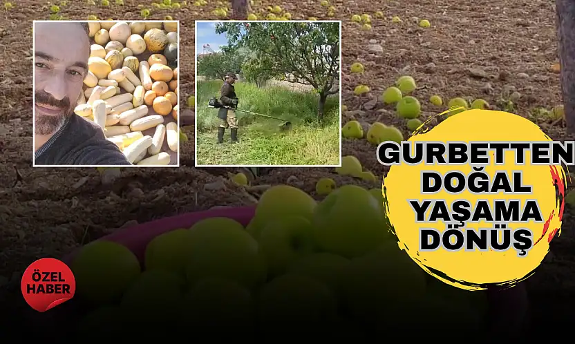 Memleketine dönen gurbetçi, doğal yaşam kültürünü yaşatıyor
