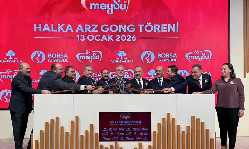 Meysu Gıda, borsadaki ilk gününde tavan yaptı