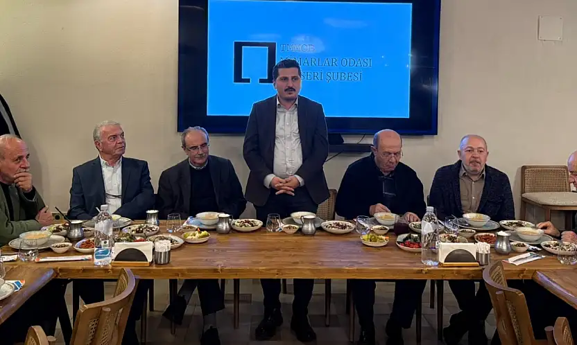 Mimarlar Odası Kayseri Şubesi'nden Vefa programı