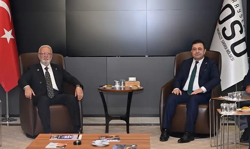 Mustafa Elitaş'tan Kayseri OSB yönetimine hayırlı olsun ziyareti