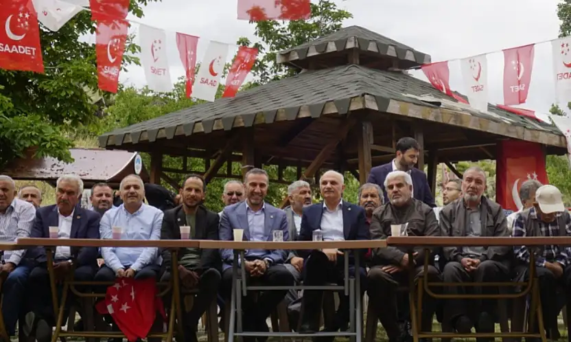 Saadet Partisi Bünyan'da geleneksel piknikte buluştu