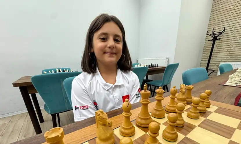 Satrançta Avrupa ikincisi Ada Zeynep, yeni başarı için hazırlanıyor