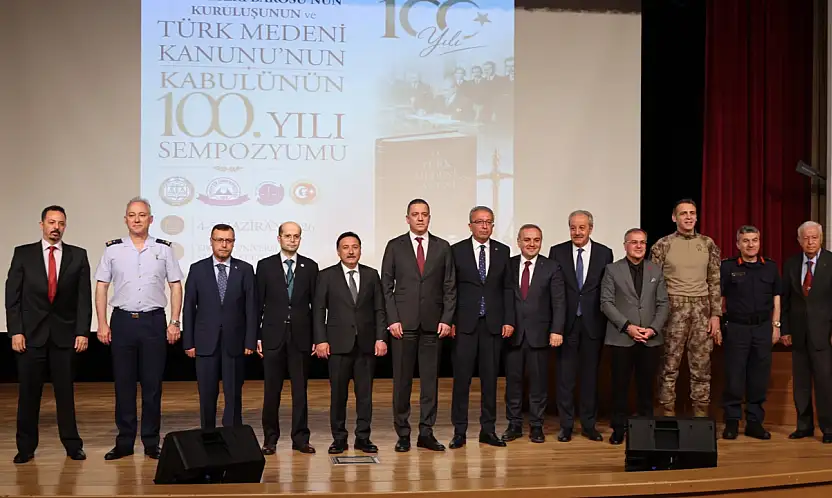 Türk Medeni Kanunu'nun 100. yılı Kayseri'de kutlandı