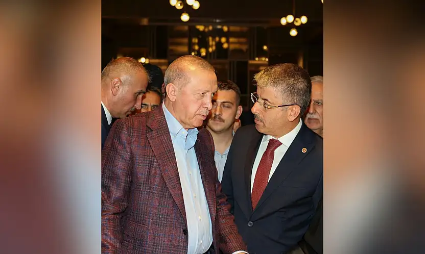 Vekil Çopuroğlu, Cumhurbaşkanı Erdoğan ile bir araya geldi