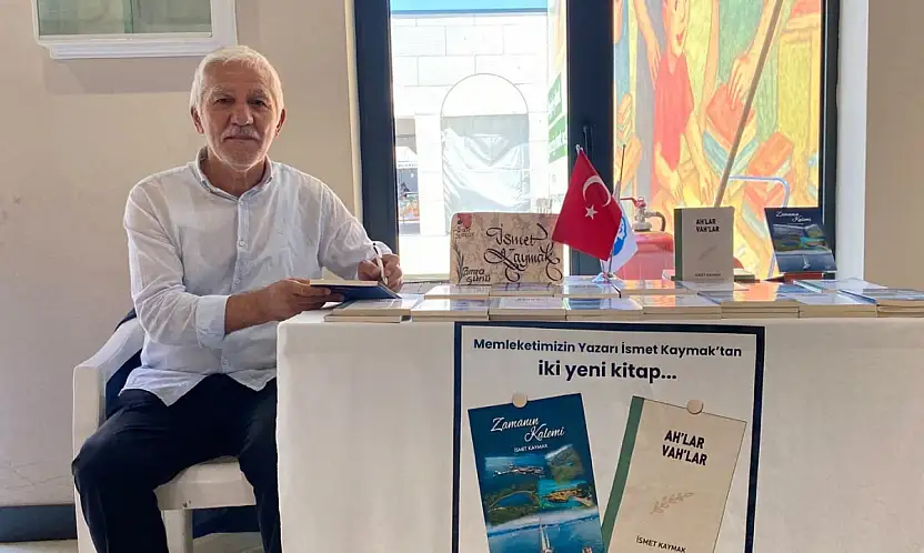 Yazar İsmet Kaymak, Kayseri Tanıtım Günleri'nde okurlarıyla buluştu