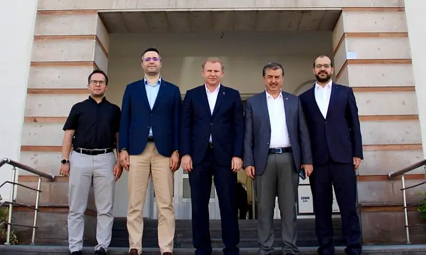 Yeşilhisar heyetinden Başhekim Çöl'e hayırlı olsun ziyareti