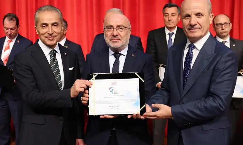 Kayseri Üniversitesi'ne 'Spor Dostu Kampüs' ünvanı verildi